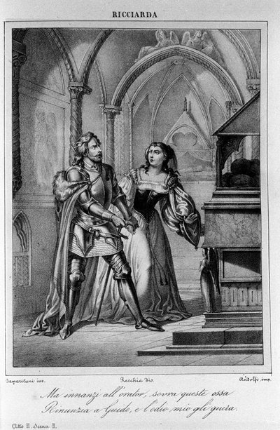 Illustration for Scene 2 of Act II of 