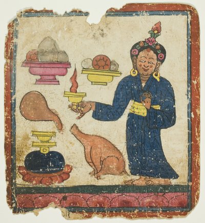 Image from a Set of Initiation Cards (Tsakali) by Unknown artist