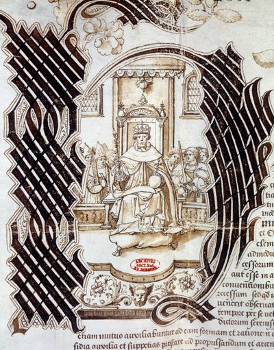 In 1522 Charles V Signed with King Henry VIII of England the Treaty of Windsor, Predicting an Invasion of France by Unknown artist