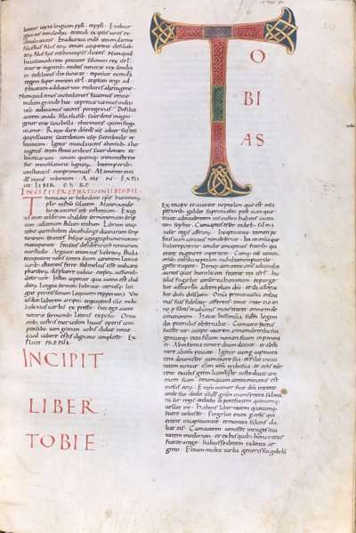 Incipit of the Book of Tobias by Unknown artist