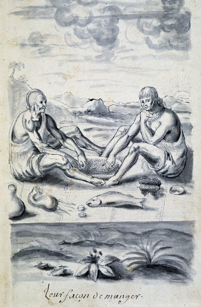 Indians Nourishing - in 
