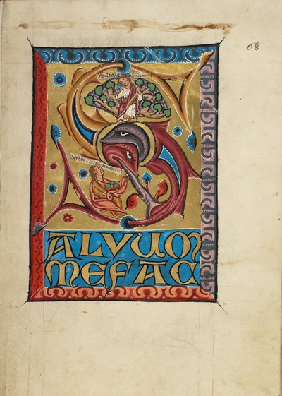 Initial S: Christ as the Bridegroom with the Bride by Unknown artist