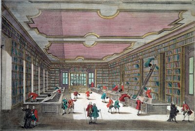 Inland View of the Gottingen Library by Unknown artist