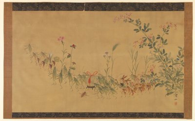 Insect Daimyo Procession by Unknown artist