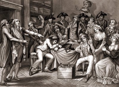 Interior of the Revolutionary Committee by Unknown artist