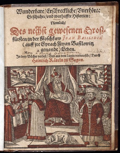 Ivan the Terrible (Title page) by Unknown artist
