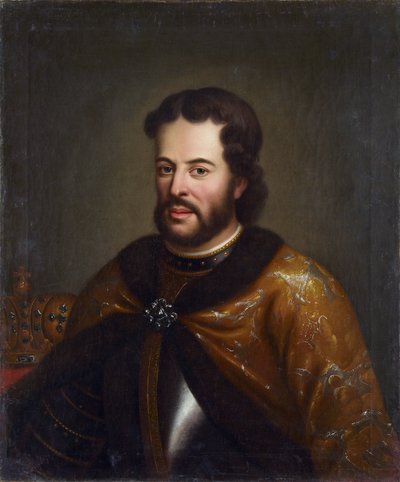 Portrait of Tsar Ivan V Alexeyevich (1666-1696) by Unknown artist