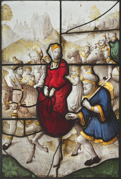Jacob Returning to Canaan with Rachael and Leah Pursued by Laban by Unknown artist