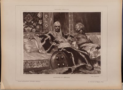 Janissary and Eunuch by Unknown artist