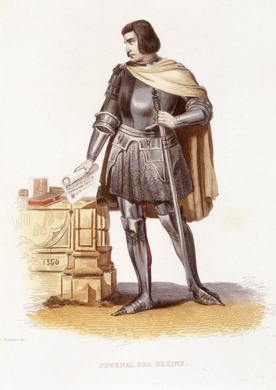 Jean Juvenal (or Jouvenel) des Ursins (1360-1431), French magistrate - in 