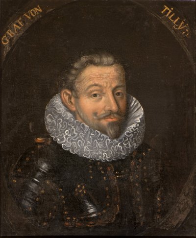 Portrait of Johann Tserclaes (1559-1632), Count of Tilly by Unknown artist