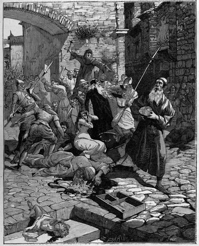 Jews Stripped of Their Property and Hunted from France in the 13th Century by Unknown artist