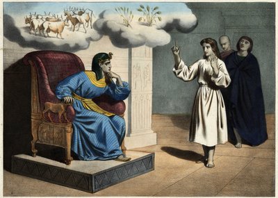Joseph explaining the meaning of the Pharaoh