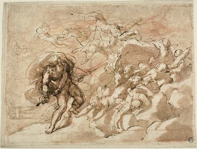 Juno Commanding Aeolus to Release the Winds by Unknown artist