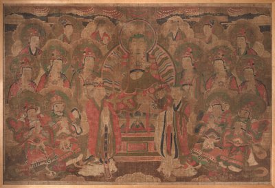 Ksitigarbha Bodhisattva with Assembly by Unknown artist
