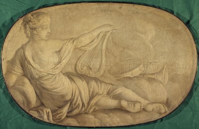 Music (allegory, decorative painting for the Hôtel La Rivière then Canillac) by Unknown artist