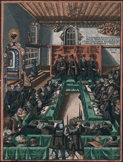 The Regensburg Religious Colloquy of 1601 by Unknown artist