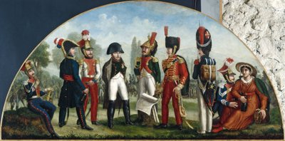 The Austerlitz Vigil. Wine merchant sign, between 1800 and 1815 by Unknown artist