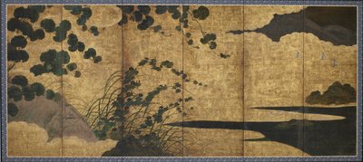 Landscape with flowering vines by Unknown artist