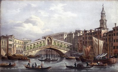 The Rialto Bridge - in 