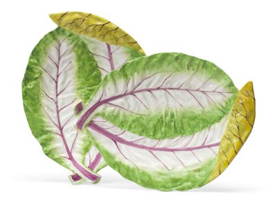 Leaf-shaped dishes, c.1755 by Unknown artist