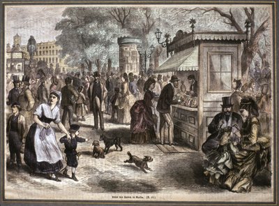 Life in Berlin, 2nd half of 19th century by Unknown artist