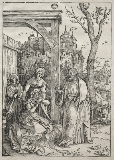 Life of the Virgin: Christ Taking Leave of His Mother by Unknown artist