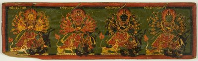 Manuscript Cover from the Glorification of the Great Goddess (Devimahatmya) by Unknown artist