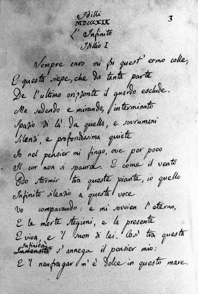Manuscript of 