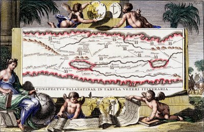 Map of Palestine by Unknown artist