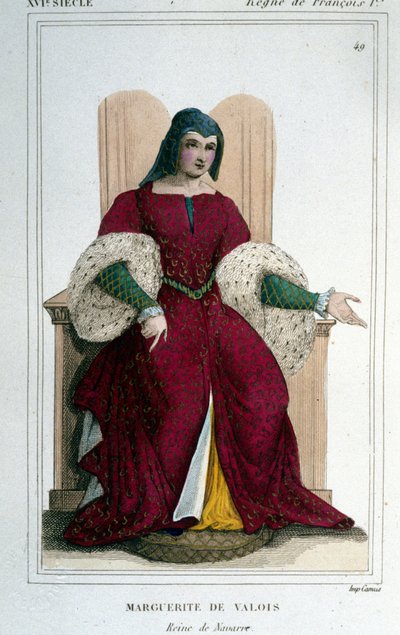 Marguerite of Angoulême or Navarre (1492 - 1549), Sister of Francois I. by Unknown artist