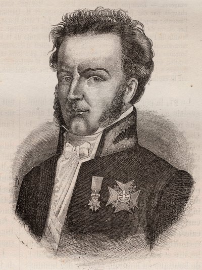 Martial de Guernon-Ranville, French magistrate and politician - 1787 -1866 by Unknown artist