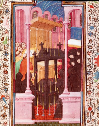 Miniature Funeral Scene from 