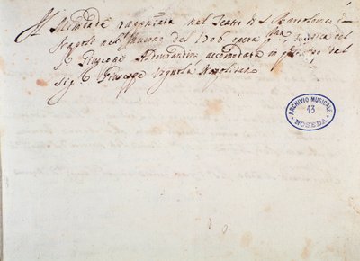 Mise-en-scene Details for Representation of Mitridate Opera by Giuseppe Aldrovandini by Unknown artist