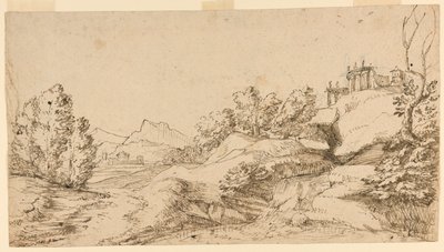 Mountainous Landscape by Unknown artist