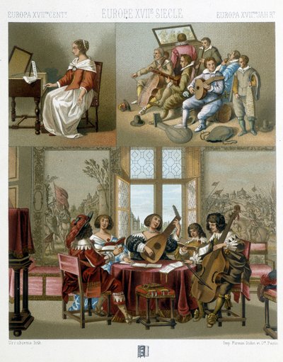 Music in Europe in the 17th century in 