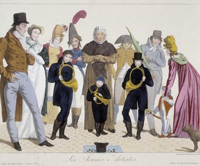 Musicians on the Street: Young Artists (Horn) - Carnavalet by Unknown artist