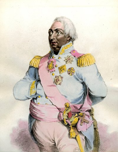 Portrait of Mikhail Golenichtchev Kutuzov (Golenishchev-Kutuzov) (1745-1813), Prince of Smolensk and Russian Marechal. Engraving of the 19th Century Private Collection by Unknown artist