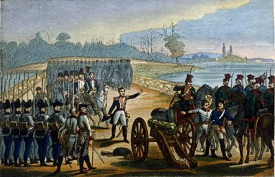 Napoleonic War: The Capture of the Bridges of the Danube on 13 November 1805 by Unknown artist