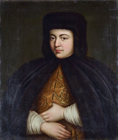 Portrait of Tsarina Natalia Naryshkina by Unknown artist
