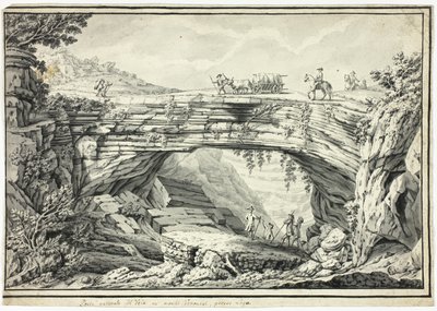 Natural Bridge of Veia in the Veronese Hills, Near Lugo by Unknown artist