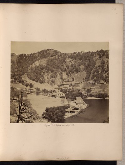 Nynee Tal, Before Landslip, 1881 by Unknown artist
