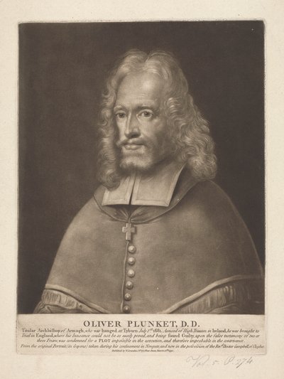 Oliver Plunket by Unknown artist