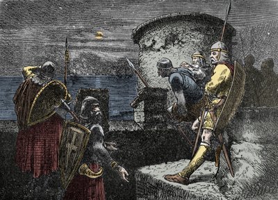 On the Lookout for Northmen by Unknown artist