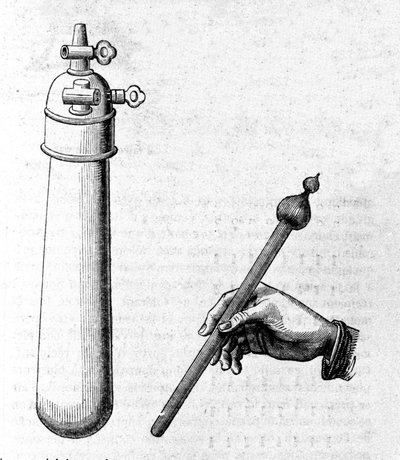 First Experience of the Water Hammer to Demonstrate that in the Vacuum, Liquids Fall Like a Solid Mass by Unknown artist