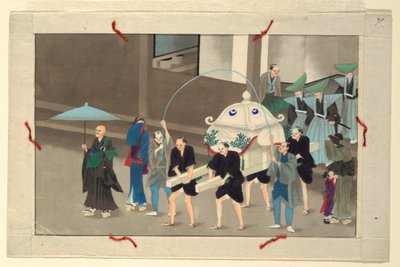 One of Sixteen Scenes of the Death and Burial of a Man by Unknown artist