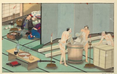 One of Sixteen Scenes of the Death and Burial of a Man by Unknown artist