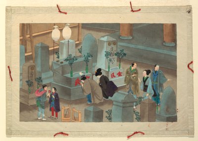 One of Sixteen Scenes of the Death and Burial of a Man by Unknown artist