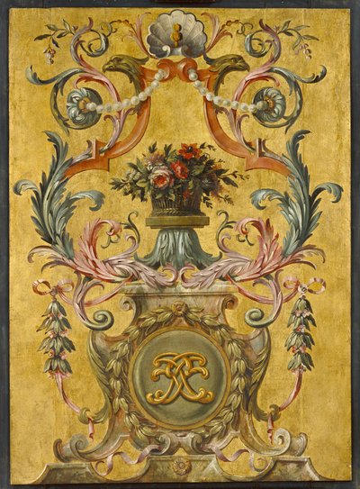 One Painted Panel by Unknown artist