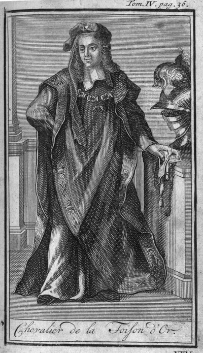Orders of Chivalry. Knight of the Order of the Golden Fleece in Spain in the 15th century. In 